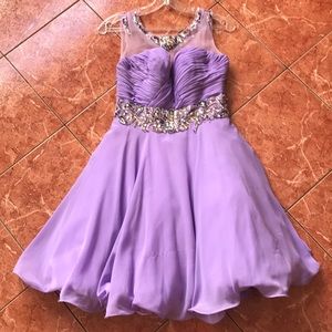 Purple homecoming/any occasion dress